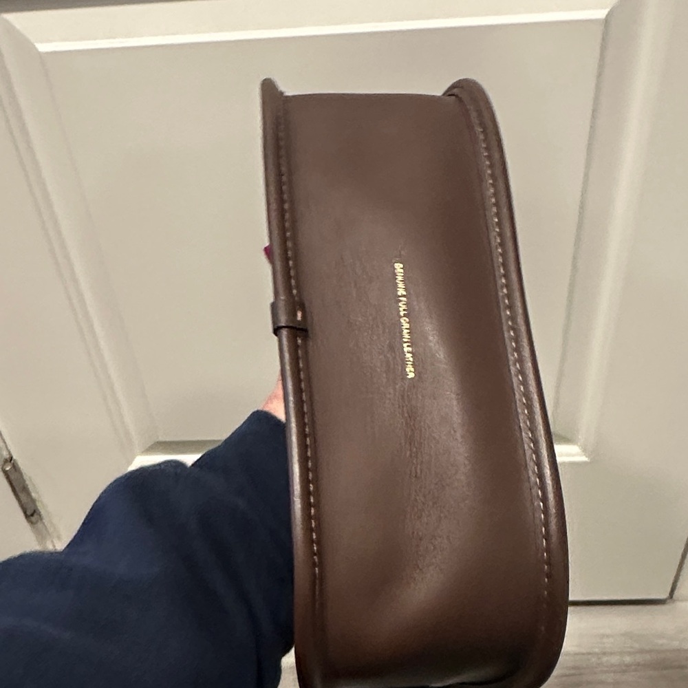 Coach Waverly Maple Brown Crossbody Bag - Picture 4 of 8